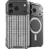 Houndstooth Black/White iPhone 17 Pro MagSafe Case