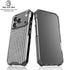 Houndstooth Black/White iPhone 17 Pro Max Clear Case