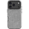Houndstooth Black/White iPhone 17 Pro Max Impact Case