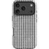 Houndstooth Black/White iPhone 17 Pro Max Impact Case