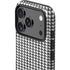 Houndstooth Black/White iPhone 17 Pro Max Impact Case