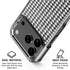 Houndstooth Black/White iPhone 17 Pro Max MagSafe Case