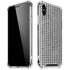 Houndstooth Black/White iPhone X/XS Clear Case