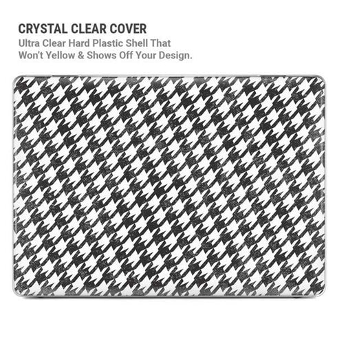 Houndstooth Black/White MacBook Pro 14in (2021-24) Case plus Skin
