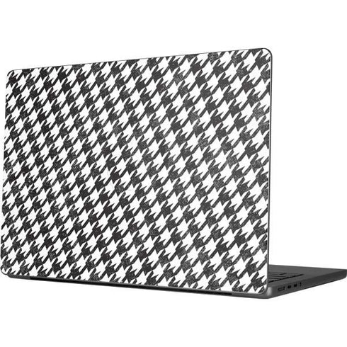 Houndstooth Black/White Apple MacBook Pro 14-inch Skin