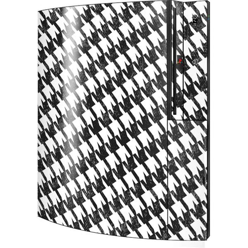 Houndstooth Black/White Playstation 3 & PS3 Skin