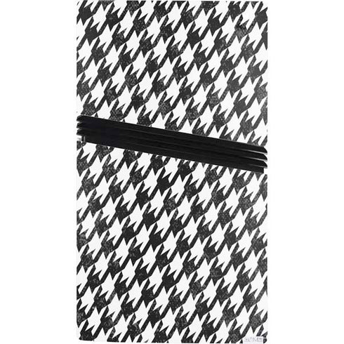 Houndstooth Black/White PS5 Pro Console Skin