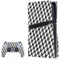 Houndstooth Black/White PS5 Pro Disk Bundle Skin