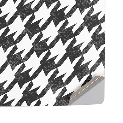 Houndstooth Black/White PS5 Pro Disk Console Skin