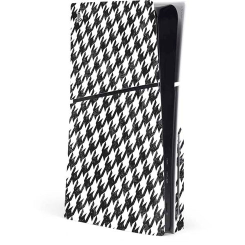 Houndstooth Black/White PlayStation PS5 Skins