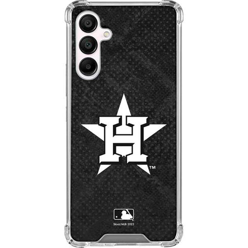 MLB Houston Astros Dark Wash Galaxy A16 5G Clear Case