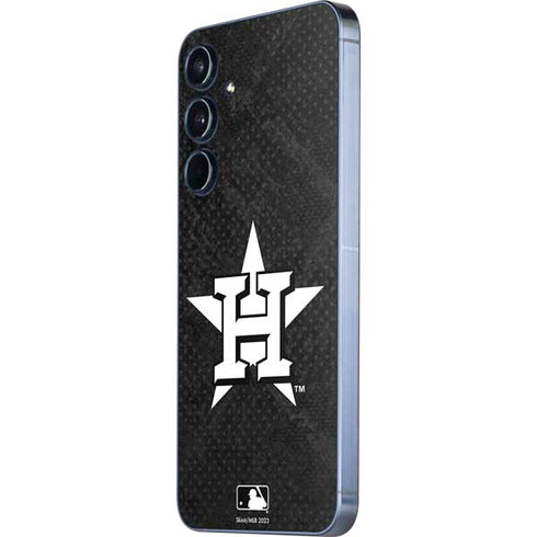 MLB Houston Astros Dark Wash Galaxy A35 5G Skin