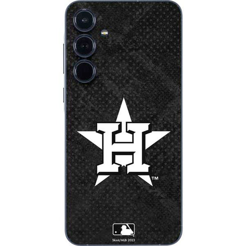 MLB Houston Astros Dark Wash Galaxy A36 5G Skin