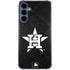 MLB Houston Astros Dark Wash Galaxy A55 5G Clear Case