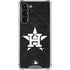 MLB Houston Astros Dark Wash Galaxy S24 FE Clear Case