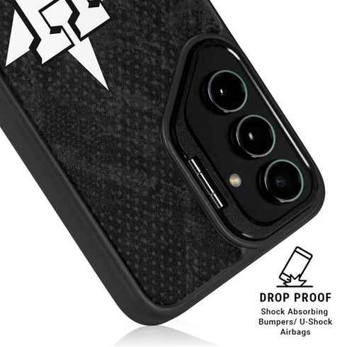 MLB Houston Astros Dark Wash Galaxy S24 FE Kickstand Case