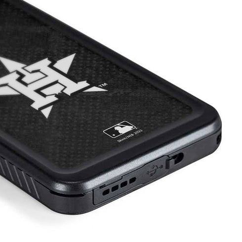 MLB Houston Astros Dark Wash Galaxy S24 Plus Waterproof Case