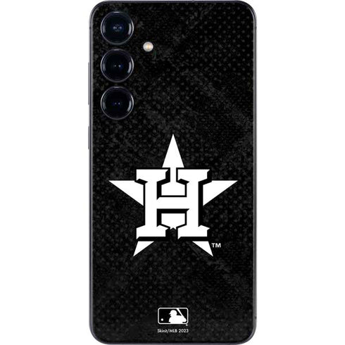 MLB Houston Astros Dark Wash Galaxy S25 Skin