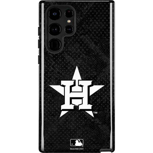 MLB Houston Astros Dark Wash Galaxy S25 Ultra Impact Case