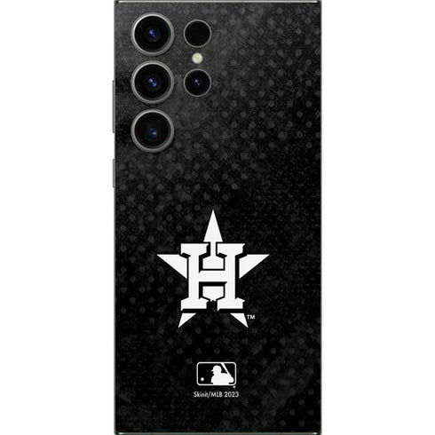 MLB Houston Astros Dark Wash Galaxy S24 Ultra Skin
