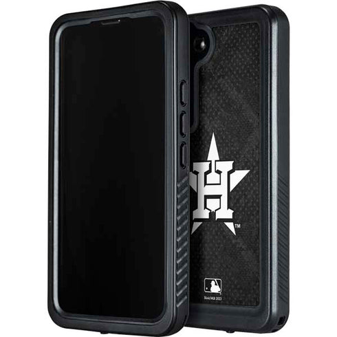 MLB Houston Astros Dark Wash Galaxy S24 Waterproof Case