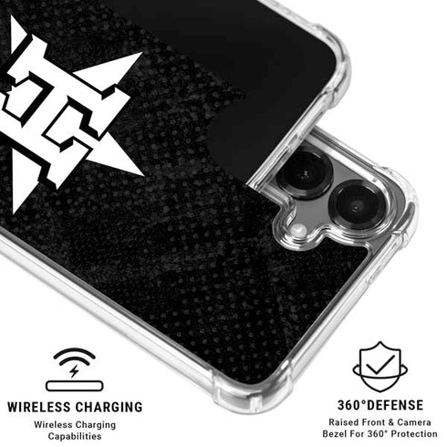 MLB Houston Astros Dark Wash Galaxy S26 Clear Case