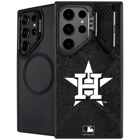 MLB Houston Astros Dark Wash Galaxy S26 Ultra Kickstand Case
