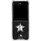 MLB Houston Astros Dark Wash Galaxy Z Flip6 Clear Case