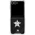 MLB Houston Astros Dark Wash Galaxy Z Flip7 Clear Case
