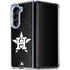 MLB Houston Astros Dark Wash Galaxy Z Fold5 5G Clear Case