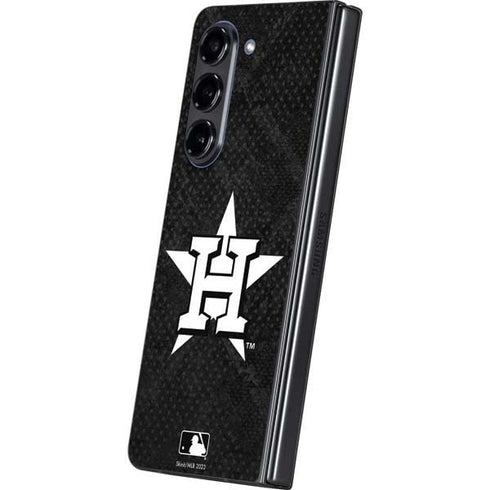 MLB Houston Astros Dark Wash Galaxy Z Fold5 5G Skin