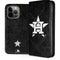 MLB Houston Astros Dark Wash iPhone 13 Pro Max Folio Case