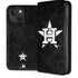 MLB Houston Astros Dark Wash iPhone 15 Plus Folio Case