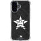 MLB Houston Astros Dark Wash iPhone 16 Clear Case