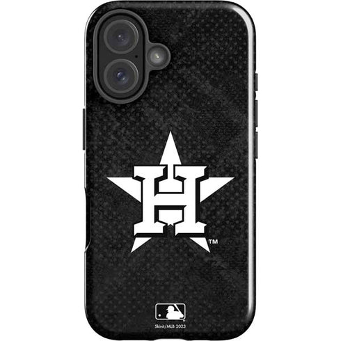 MLB Houston Astros Dark Wash iPhone 16 Impact Case
