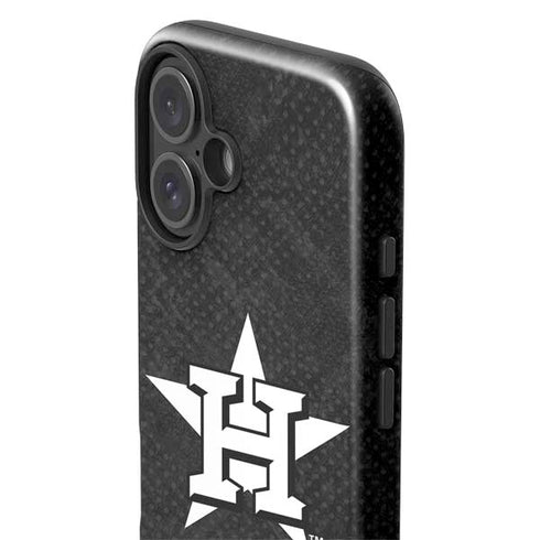 MLB Houston Astros Dark Wash iPhone 16 Impact Case