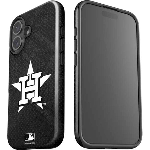 MLB Houston Astros Dark Wash iPhone 16 Impact Case