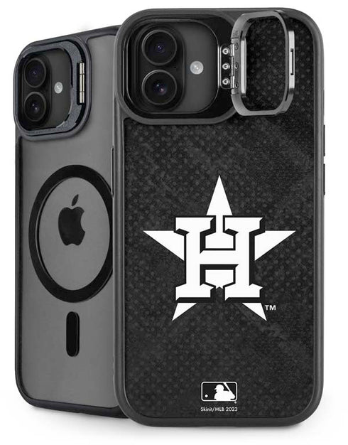 MLB Houston Astros Dark Wash iPhone 16 Plus Kickstand Case