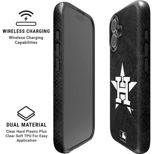 MLB Houston Astros Dark Wash iPhone 16 Plus Magsafe Impact Case