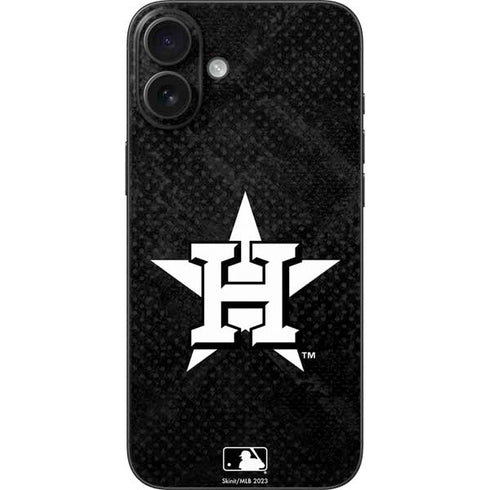 MLB Houston Astros Dark Wash iPhone 16 Plus Skin