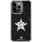 MLB Houston Astros Dark Wash iPhone 16 Pro Clear Case