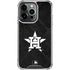 MLB Houston Astros Dark Wash iPhone 16 Pro Clear Case