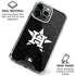 MLB Houston Astros Dark Wash iPhone 16 Pro Clear Case