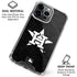 MLB Houston Astros Dark Wash iPhone 16 Pro Max Clear Case