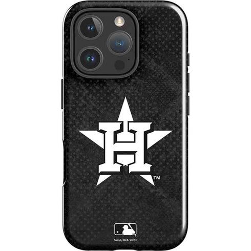 MLB Houston Astros Dark Wash iPhone 16 Pro Max Impact Case