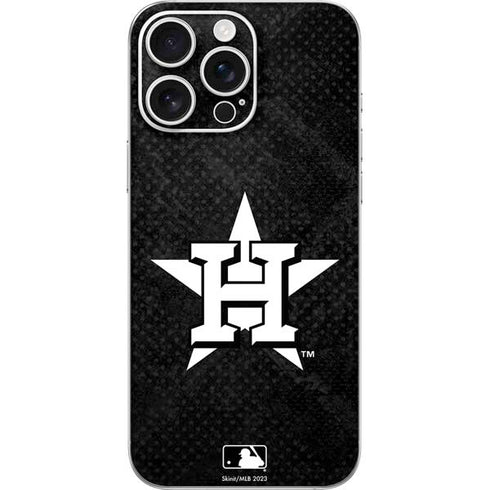 MLB Houston Astros Dark Wash iPhone 16 Pro Max Skin