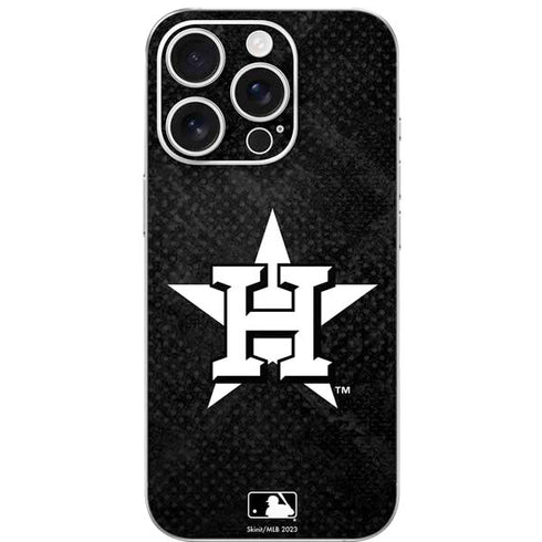MLB Houston Astros Dark Wash iPhone 16 Pro Skin