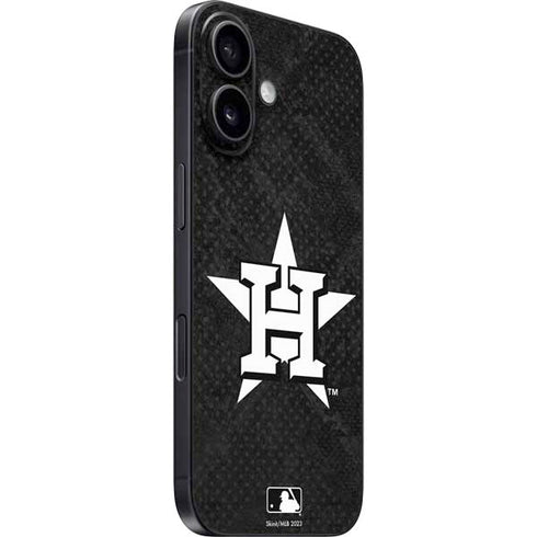 MLB Houston Astros Dark Wash iPhone 16 Skin