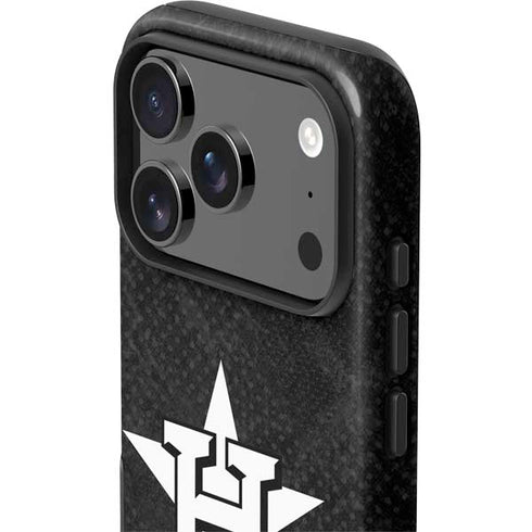 MLB Houston Astros Dark Wash iPhone 17 Pro Impact Case