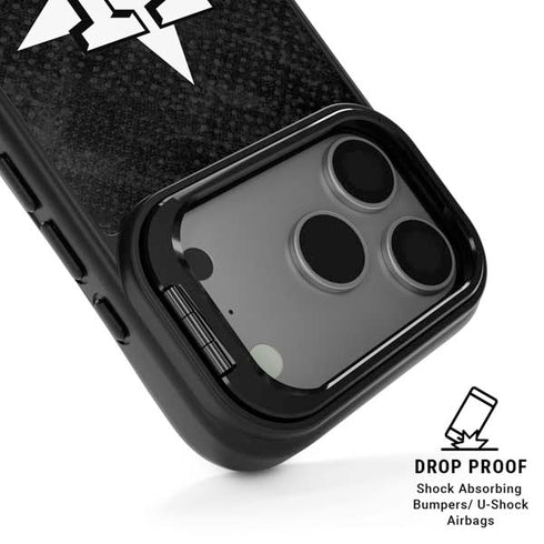 MLB Houston Astros Dark Wash iPhone 17 Pro Max Kickstand Case